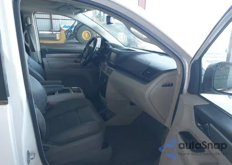 2011 Volkswagen Routan Sel from USA, damaged, VIN 2V4RW5DG2BR670853